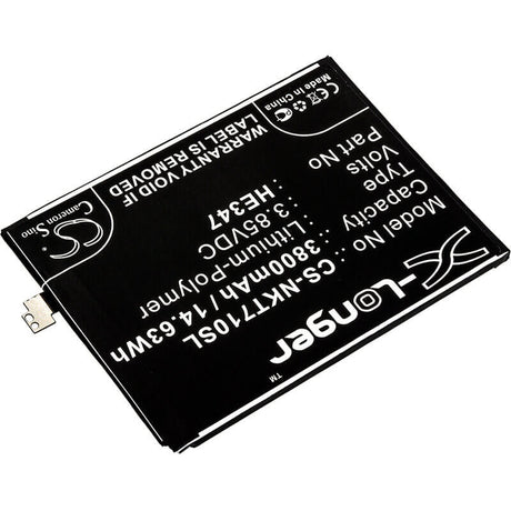3.85V, Li-Polymer, 3800mAh, SmartPhone battery fits Nokia, Bpb2n00005b, 7 Plus, Ta-1046, 14.63Wh Mobile, SmartPhone Cameron Sino Technology Limited (Suspended)