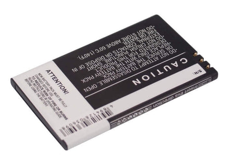 3.7V, Li-ion, 1050mAh, SmartPhone battery fits Nokia, Bl-5u, 8800e, 8900e, 3.89Wh Mobile, SmartPhone Cameron Sino Technology Limited (Suspended)