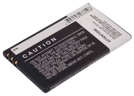3.7V, Li-ion, 1050mAh, SmartPhone battery fits Nokia, Bl-5u, 8800e, 8900e, 3.89Wh Mobile, SmartPhone Cameron Sino Technology Limited (Suspended)
