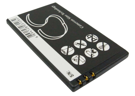 3.7V, Li-ion, 750mAh, SmartPhone battery fits Nokia, Bl-5u, 8800e, 8900e, 2.78Wh Mobile, SmartPhone Cameron Sino Technology Limited (Smartphone)