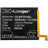 3.85V, Li-Polymer, 3250mAh, SmartPhone battery fits Nokia, He354, 9 Pureview, Ta-1082, 12.51Wh Mobile, SmartPhone Cameron Sino Technology Limited (Smartphone)