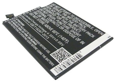 3.8V, Li-Polymer, 3500mAh, SmartPhone battery fits Nokia, Microsoft, Bv-4bwa, Lumia 1320, 13.3Wh Mobile, SmartPhone Cameron Sino Technology Limited (Smartphone)