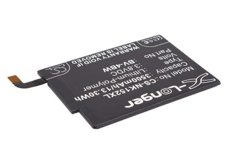 3.8V, Li-Polymer, 3500mAh, SmartPhone battery fits Nokia, Bv-4bw, Batman, Beastie, 13.3Wh Mobile, SmartPhone Cameron Sino Technology Limited (Smartphone)