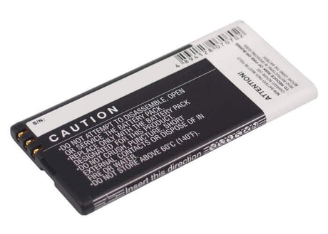 3.7V, Li-ion, 1650mAh, SmartPhone battery fits Nokia, Bp-5t, Arrow, Lumia 820, 6.11Wh Mobile, SmartPhone Cameron Sino Technology Limited (Smartphone)