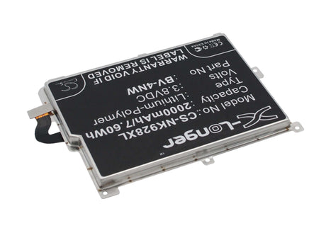 3.8V, Li-Polymer, 2000mAh, SmartPhone battery fits Microsoft, Nokia, Bv-4nw, Lumia 928, Rm5250, 7.6Wh Mobile, SmartPhone Cameron Sino Technology Limited (Smartphone)