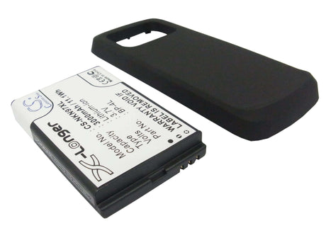 3.7V, Li-ion, 3000mAh, SmartPhone battery fits Nokia, (Black),Bp-4l, N97, 11.1Wh Mobile, SmartPhone Cameron Sino Technology Limited (Smartphone)