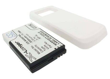 3.7V, Li-ion, 3000mAh, SmartPhone battery fits Nokia, (White),Bp-4l, N97, 11.1Wh Mobile, SmartPhone Cameron Sino Technology Limited (Smartphone)