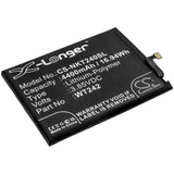 3.85V, Li-Polymer, 4400mAh, SmartPhone battery fits Nokia, Wt242, Nokia 2.4, Ta-1270, 16.94Wh Mobile, SmartPhone Cameron Sino Technology Limited (Smartphone)