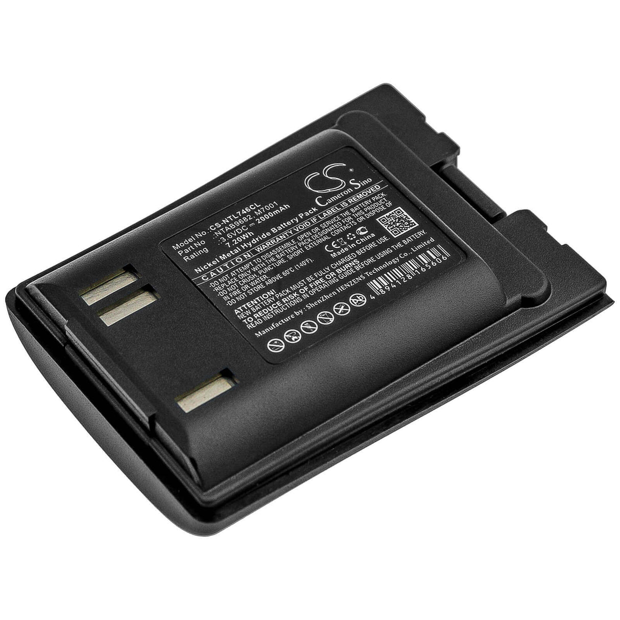 3.6V, Ni-MH, 2000mAh, Cordless Phone battery fits Norstar, Nortel, A0845917, T7406, 7.2Wh Cordless Phone Cameron Sino Technology Limited (Cordless Phone)