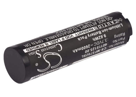 3.7V, Li-ion, 2600mAh, Hotspot battery fits Novatel Wireless, 1icr19/6625018881 R1, 65394, Liberate 5792, 9.62Wh Hotspot Cameron Sino Technology Limited