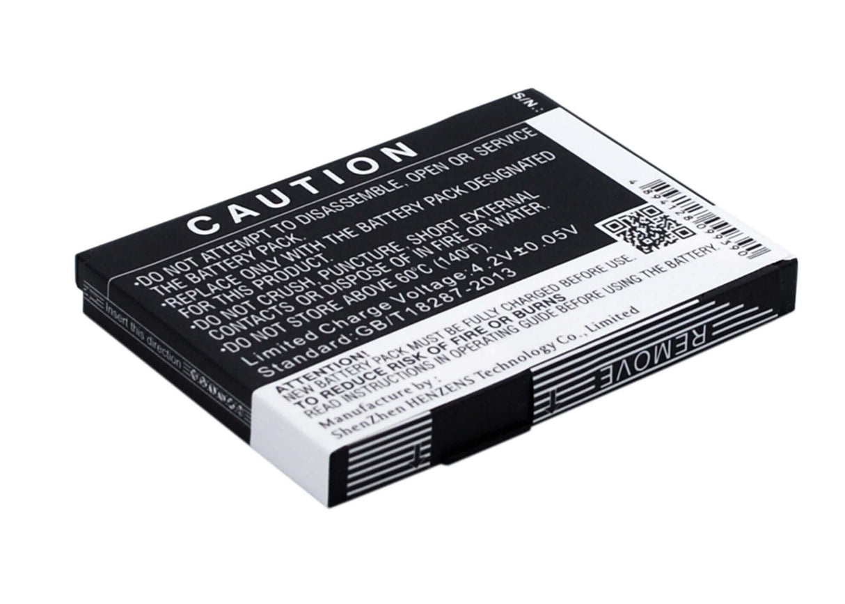3.7V, Li-ion, 1250mAh, Hotspot battery fits Novatel Wireless, 3-1826107-9, Mifi2200, 4.63Wh Hotspot Cameron Sino Technology Limited