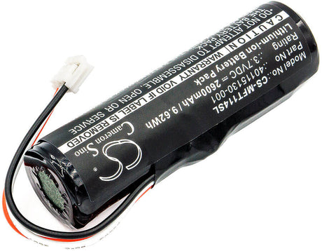 3.7V, Li-ion, 2600mAh, Hotspot battery fits Verizon, Novatel Wireless, 40115130-001, 4g Router, Sa 2100, 9.62Wh Hotspot Cameron Sino Technology Limited