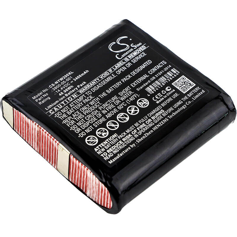 14.4V, Li-ion, 3400mAh, Equipment battery fits Noyes, 3900-05-001, W2003M, 48.96Wh Equipment, Survey, Test Cameron Sino Technology Limited