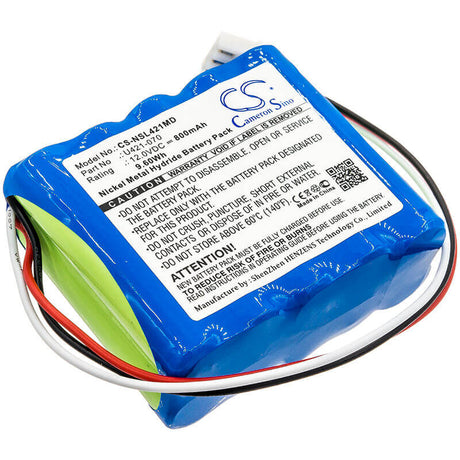 12.0V, Ni-MH, 800mAh, Medical battery fits Endo-mate, Nsk, U421-070, Em13m, Ne131, 9.60Wh Medical Cameron Sino Technology Limited (Medical)