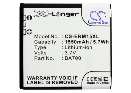 Battery For Ntt Docomo So-01c, So-05d 3.7v, 1550mah - 5.74wh Batteries for Electronics Cameron Sino Technology Limited (Suspended)   