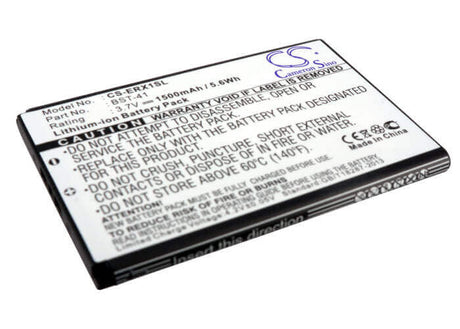 3.7V, Li-ion, 1500mAh, SmartPhone battery fits Sony, Sony Ericsson, Ntt Docomo, Bst-41, Aso29038, Xperiatm, 5.55Wh Mobile, SmartPhone Cameron Sino Technology Limited (Smartphone)