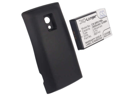 3.7V, Li-ion, 2600mAh, SmartPhone battery fits Sony Ericsson, Ntt Docomo, (Black),Bst-41, Aso29038, Xperiatm, 9.62Wh Mobile, SmartPhone Cameron Sino Technology Limited (Smartphone)