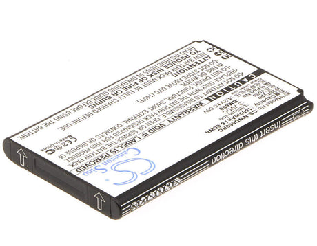 3.7V, Li-ion, 1800mAh, Hotspot battery fits Nubia, 6bt-r600a-0006, Wd660, 6.66Wh Hotspot Cameron Sino Technology Limited