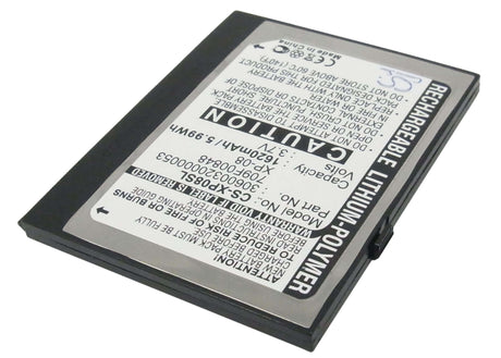 3.7V, Li-Polymer, 1620mAh, SmartPhone battery fits O2, 320000053, Xda Flame, 5.99Wh Mobile, SmartPhone Cameron Sino Technology Limited (Suspended)