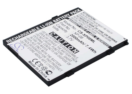 3.7V, Li-ion, 2000mAh, SmartPhone battery fits O2, 320000053, Xda Flame, 7.4Wh Mobile, SmartPhone Cameron Sino Technology Limited (Smartphone)