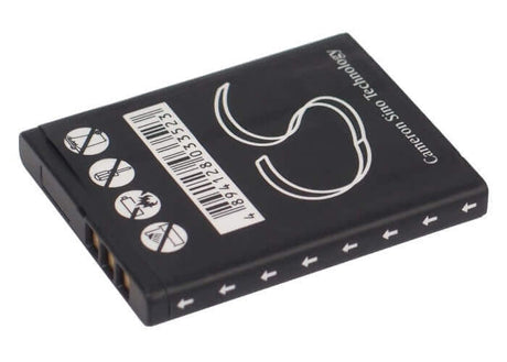 3.7V, Li-ion, 600mAh, Camera battery fits Olympus, Li-70b, Fe-4020, Fe-4040, 2.22Wh Camera Cameron Sino Technology Limited (Camera)