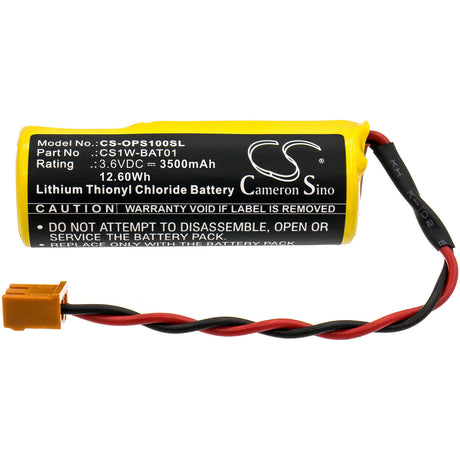PLC Battery for Omron, Cs1, Cs1h, Panasonic 3.6v, 3500mah - 10.50wh PLC Cameron Sino Technology Limited
