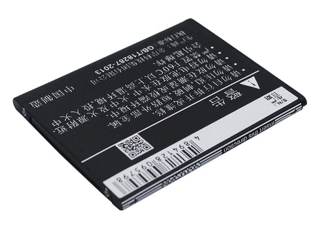 3.7V, Li-ion, 1500mAh, SmartPhone battery fits Oppo, Blp583, 1105, 1107, 5.55Wh Mobile, SmartPhone Cameron Sino Technology Limited (Smartphone)