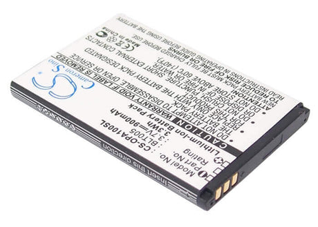 3.7V, Li-ion, 900mAh, SmartPhone battery fits Oppo, Blt005, A100, A103, 3.33Wh Mobile, SmartPhone Cameron Sino Technology Limited (Suspended)