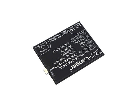 3.85V, Li-Polymer, 2800mAh, SmartPhone battery fits Oppo, Blp619, A39, A39 Dual Sim, 10.78Wh Mobile, SmartPhone Cameron Sino Technology Limited (Smartphone)