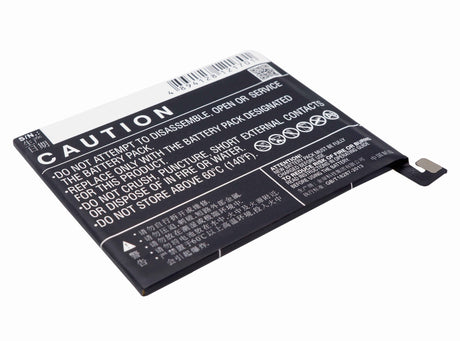 3.85V, Li-Polymer, 4000mAh, SmartPhone battery fits Oppo, Blp623, Cph1611, Cph1613, 15.4Wh Mobile, SmartPhone Cameron Sino Technology Limited (Smartphone)