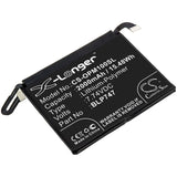7.74V, Li-Polymer, 2000mAh, SmartPhone battery fits Oppo, Blp747, Pclm10, Reno Ace, 15.48Wh Mobile, SmartPhone Cameron Sino Technology Limited (Suspended)