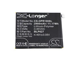3.85V, Li-Polymer, 2900mAh, SmartPhone battery fits Oppo, Blp627, R9sk, 11.17Wh Mobile, SmartPhone Cameron Sino Technology Limited (Smartphone)