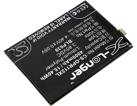 3.85V, Li-Polymer, 4000mAh, SmartPhone battery fits Oppo, Blp639, R11 Plus, R11 Plus Dual Sim, 15.4Wh Mobile, SmartPhone Cameron Sino Technology Limited (Suspended)