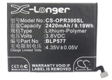 3.8V, Li-Polymer, 2420mAh, SmartPhone battery fits Oppo, Blp577, A51, A51k, 9.2Wh Mobile, SmartPhone Cameron Sino Technology Limited (Suspended)