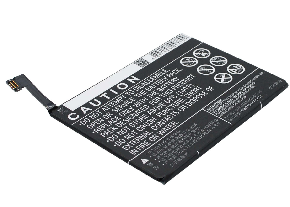 3.8V, Li-Polymer, 3000mAh, SmartPhone battery fits Oppo, Blp585, R6607, U3, 11.4Wh Mobile, SmartPhone Cameron Sino Technology Limited (Smartphone)