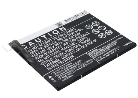 3.8V, Li-Polymer, 2400mAh, SmartPhone battery fits Oppo, Blp587, R1c, R8200, 9.12Wh Mobile, SmartPhone Cameron Sino Technology Limited (Smartphone)