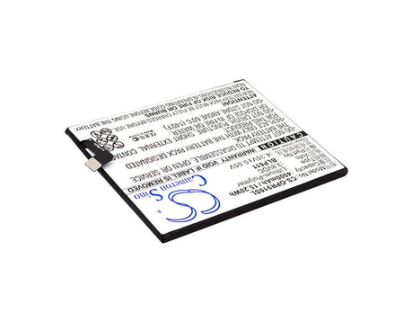 3.8V, Li-Polymer, 4000mAh, SmartPhone battery fits Oppo, Blp611, R9 Plus, R9 Plus Dual Sim, 15.2Wh Mobile, SmartPhone Cameron Sino Technology Limited (Suspended)