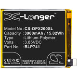 3.85V, Li-Polymer, 3900mAh, SmartPhone battery fits Oppo, Blp741, Realme X2, 15.02Wh Mobile, SmartPhone Cameron Sino Technology Limited (Smartphone)