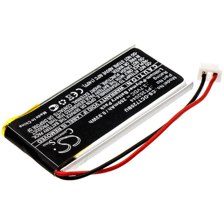 3.7V, Li-Polymer, 250mAh, CMOS / BackUp battery fits Oracle, Pt352044, Tablet 720, Tablet 721, 0.93Wh CMOS / BackUp Cameron Sino Technology Limited