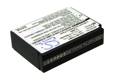 Camera Battery For Ordro Hdv-d325, Hdv-d370, Speed, Hd230z, 3.7v, 1700mah - 6.29wh Camera Cameron Sino Technology Limited (Camera)