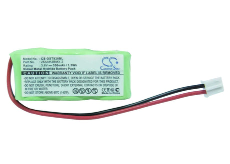 Weather Device Battery For Oregon Scientific Str928, Str938, Str968 3.6v, 350mah - 1.26wh Weather Devices Cameron Sino Technology Limited