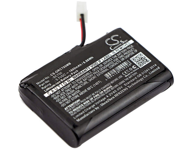 Babyphone Battery For Oricom, Sc700, Sc705, Secure 700 3.7v, 1800mah - 6.66wh BabyPhone Cameron Sino Technology Limited   