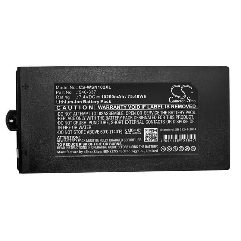 7.4V, Li-ion, 10200mAh, Equipment battery fits Owon, 540-337, B-8000, Hc-pds, 75.48Wh Equipment, Survey, Test Cameron Sino Technology Limited