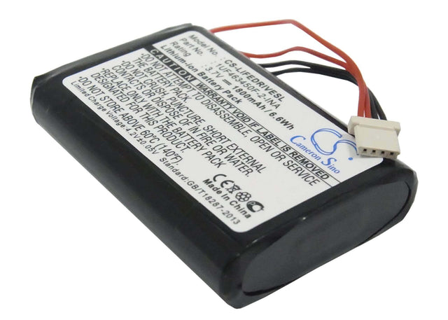 3.7V, Li-ion, 1800mAh, PDA battery fits Palm, 1uf463450f-2-ina, Lifedriver, 6.66Wh PDA, Pocket PC Cameron Sino Technology Limited