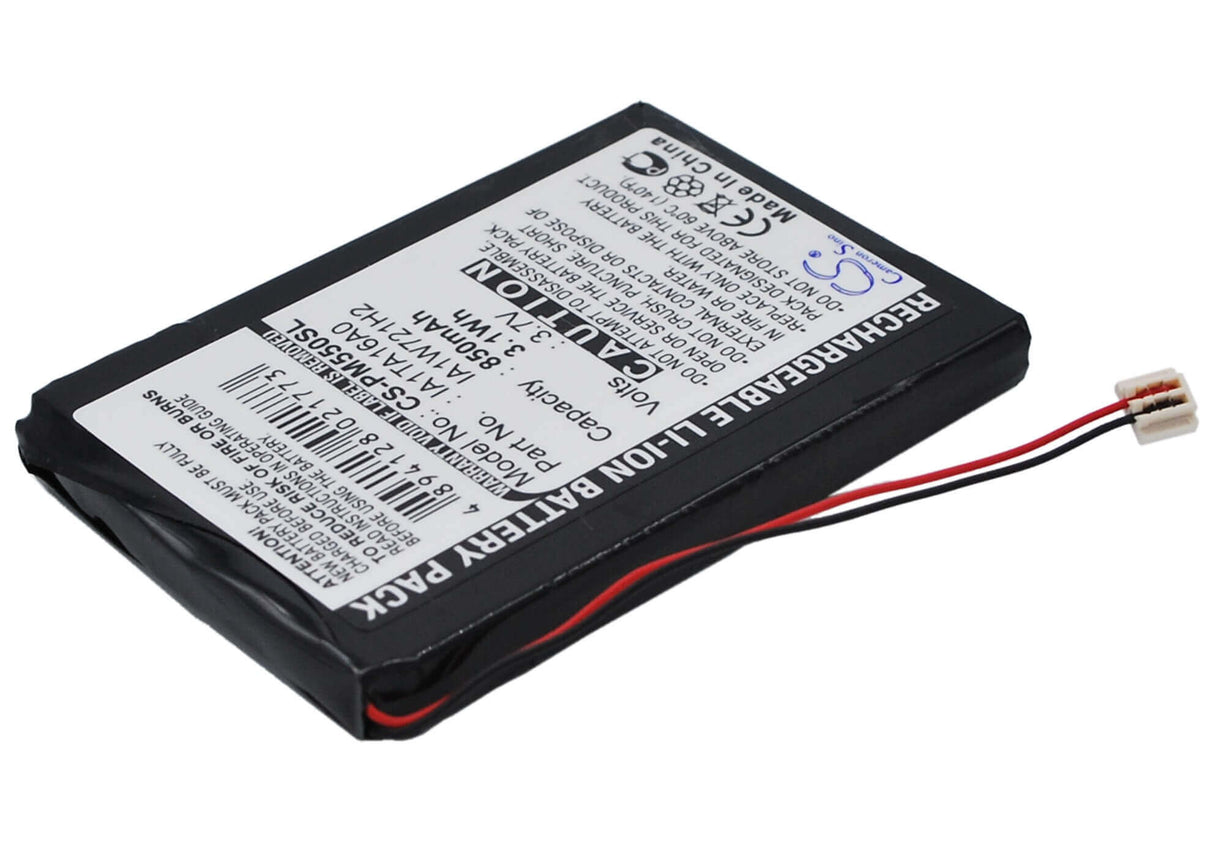 3.7V, Li-ion, 850mAh, PDA battery fits Palm, Ga1w918a2, M550, Tungsten T1, 3.15Wh PDA, Pocket PC Cameron Sino Technology Limited