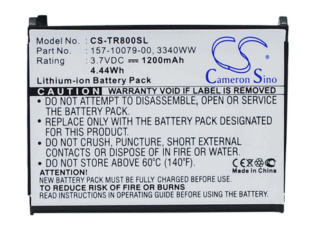 Battery For Palm Treo 800, Treo 800p, Treo 800w 3.7v, 1200mah - 4.44wh Batteries for Electronics Cameron Sino Technology Limited (Suspended)   