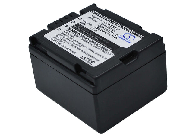7.4V, Li-ion, 1050mAh, Camera battery fits Panasonic, Cga-du12, Dz-gx20, Dz-gx20a, 7.77Wh Camera Cameron Sino Technology Limited (Camera)