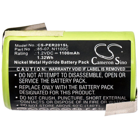 1.2V, Ni-MH, 1100mAh, Shaver battery fits Panasonic, 31229, Er201, Er398, 1.32Wh Shaver Cameron Sino Technology Limited