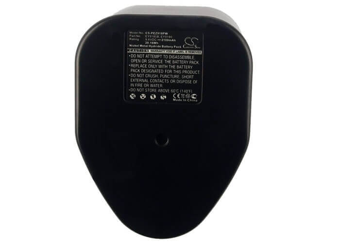 9.6V, Ni-MH, 2100mAh, Power Tools battery fits Panasonic, Ey9180, Ey6282eqk, Ey9108, 20.16Wh Power Tools Cameron Sino Technology Limited (Power Tools)
