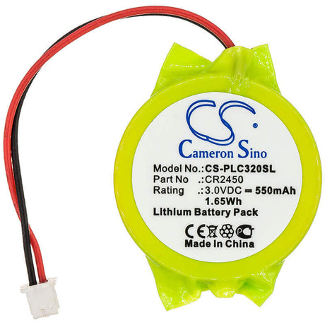 PLC Battery for Panasonic, Fp-x Series Controllers, Gt32 Display, Gt32m Display 3v, 550mah - 1.65wh PLC Cameron Sino Technology Limited